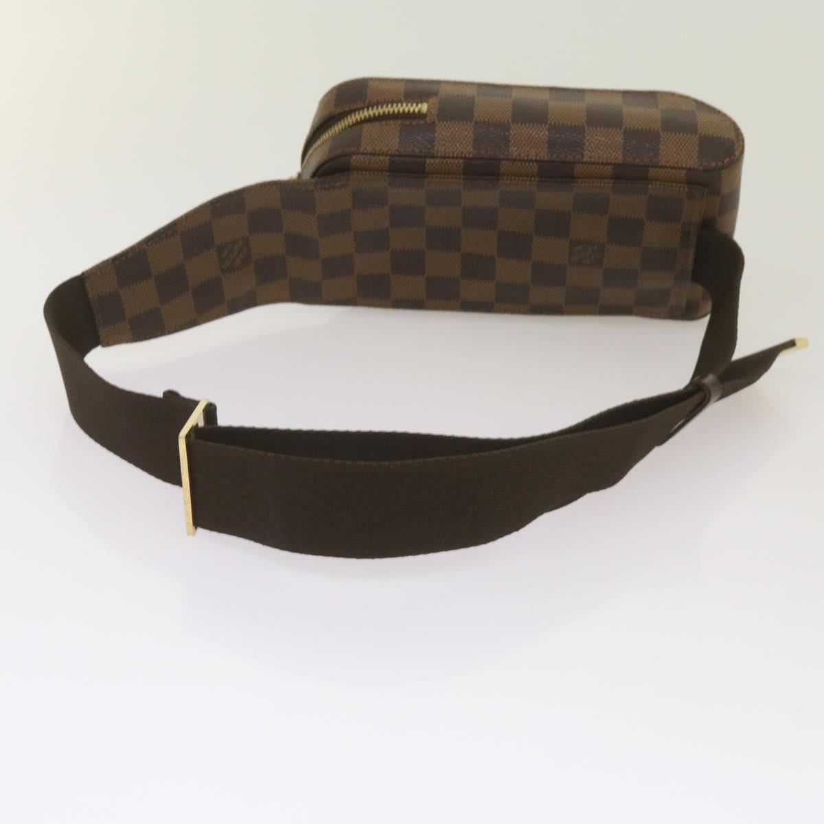 LOUIS VUITTON Damier Ebene Geronimos Shoulder Bag N51994 LV Auth 60863