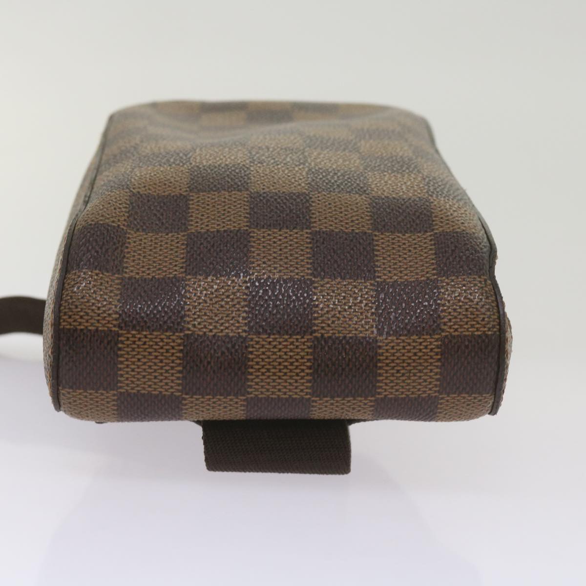 LOUIS VUITTON Damier Ebene Geronimos Shoulder Bag N51994 LV Auth 60863