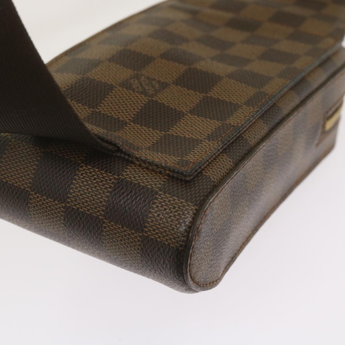 LOUIS VUITTON Damier Ebene Geronimos Shoulder Bag N51994 LV Auth 60865