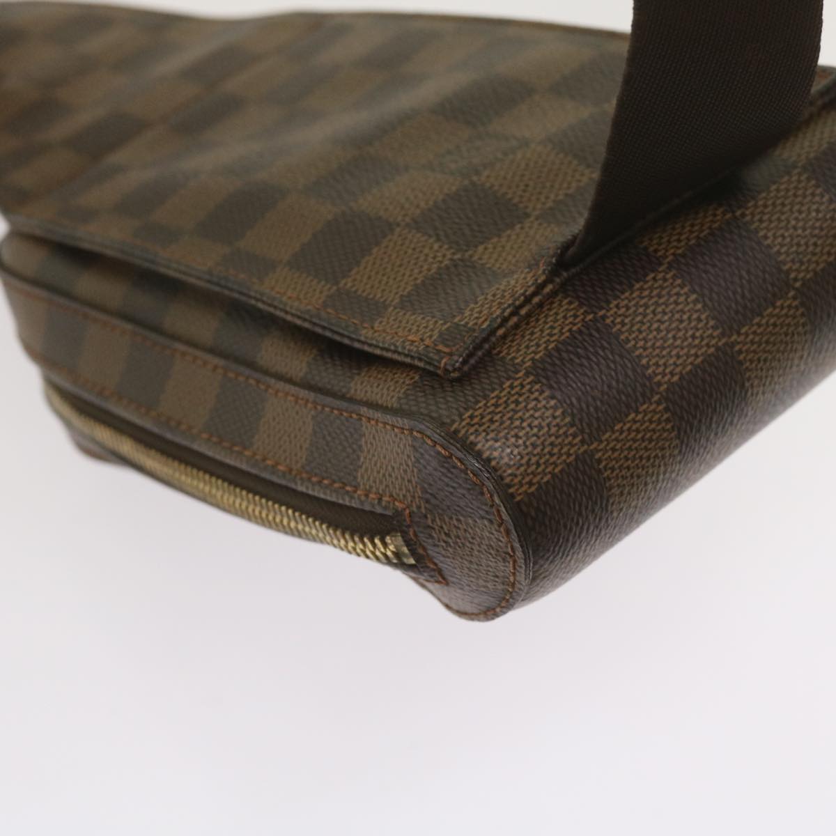 LOUIS VUITTON Damier Ebene Geronimos Shoulder Bag N51994 LV Auth 60865