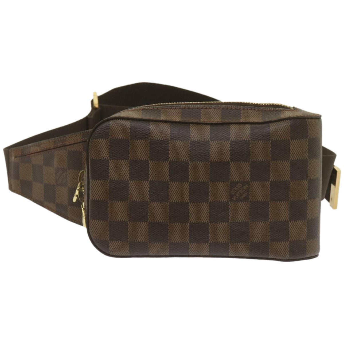 LOUIS VUITTON Damier Ebene Geronimos Shoulder Bag N51994 LV Auth 60865 - 0