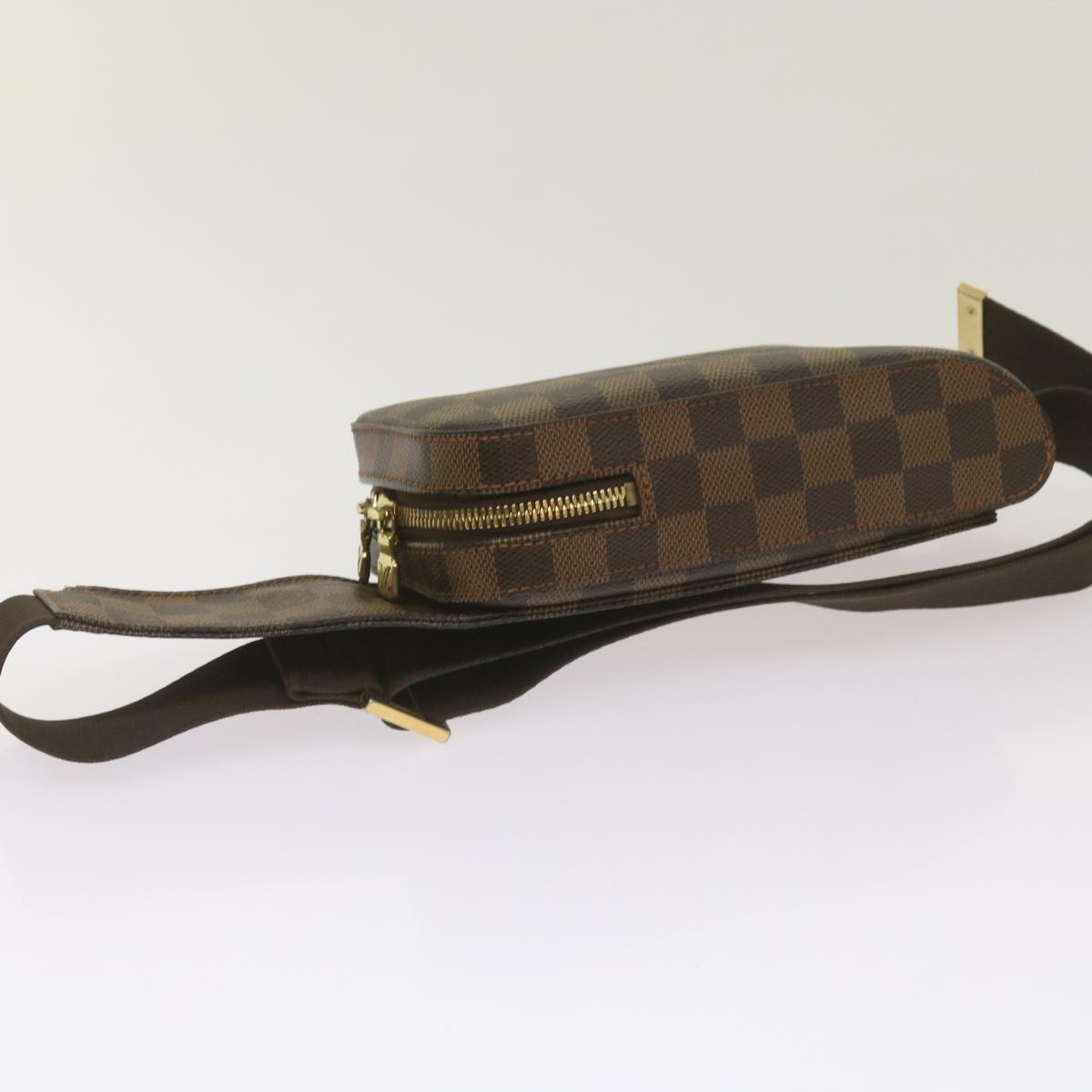 LOUIS VUITTON Damier Ebene Geronimos Shoulder Bag N51994 LV Auth 60865