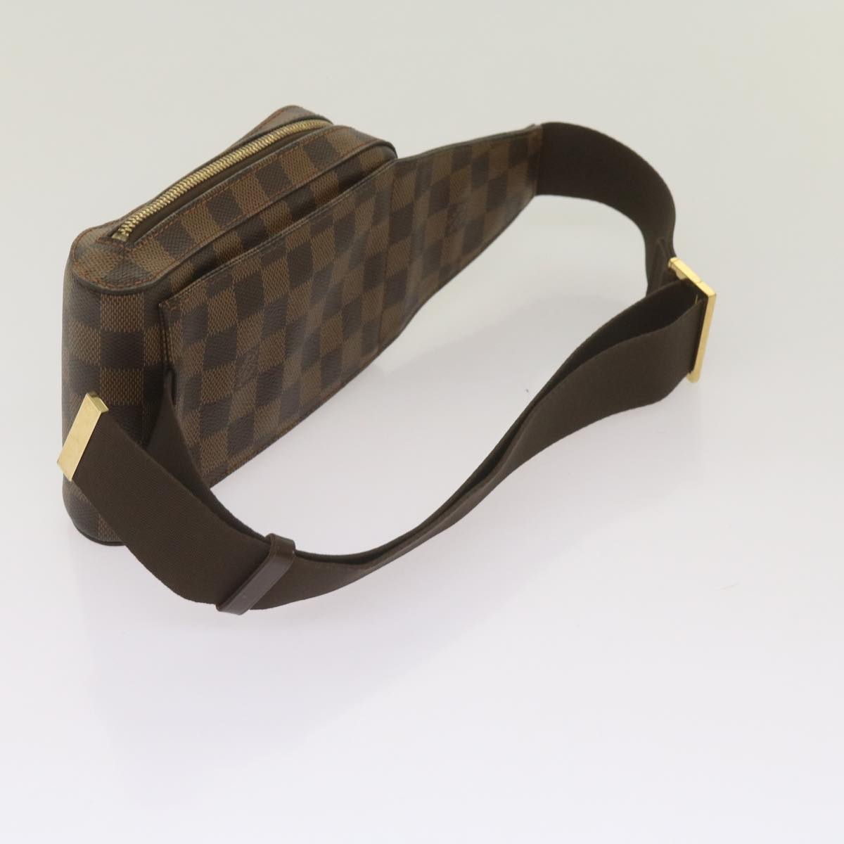 LOUIS VUITTON Damier Ebene Geronimos Shoulder Bag N51994 LV Auth 60865