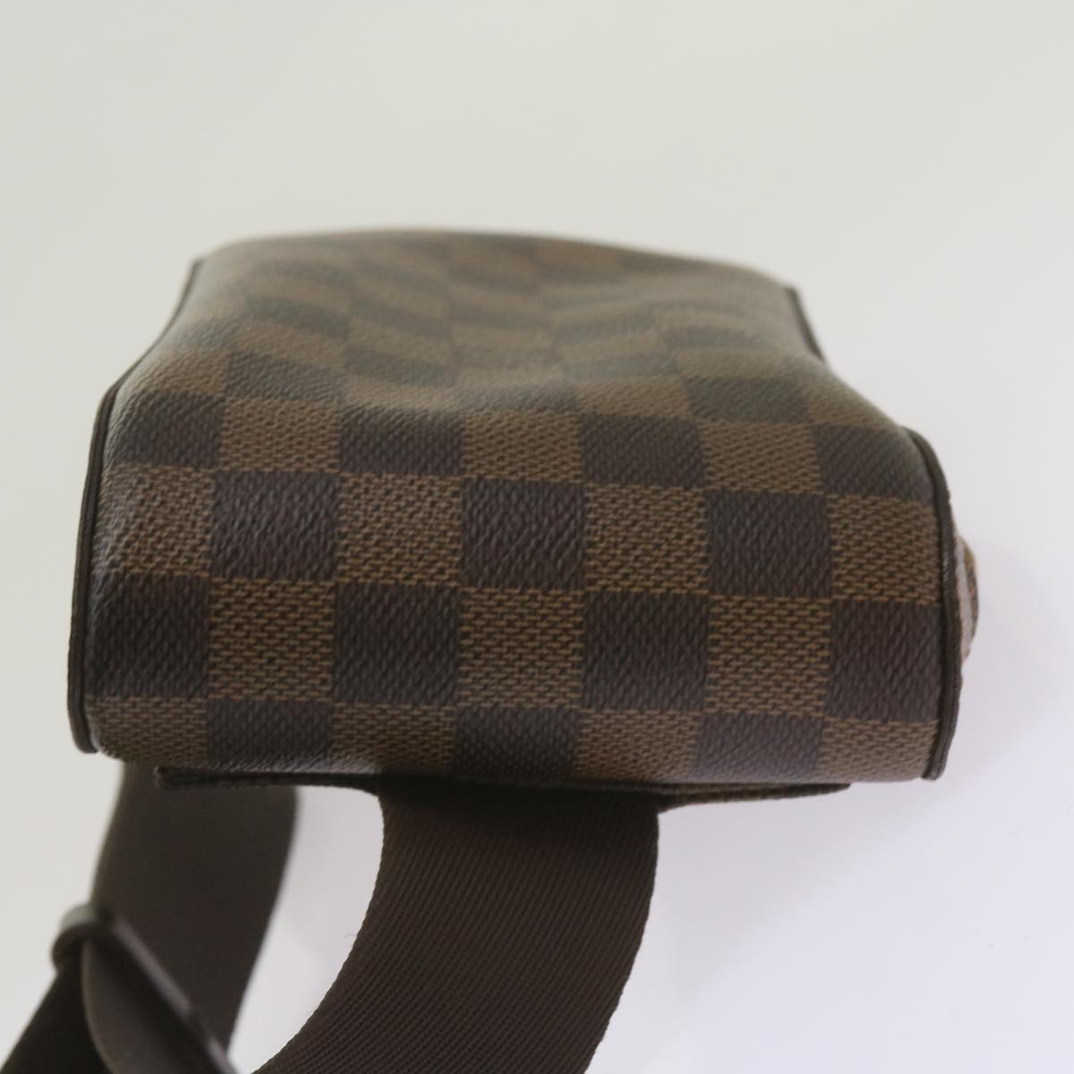 LOUIS VUITTON Damier Ebene Geronimos Shoulder Bag N51994 LV Auth 60865