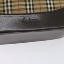 Burberry Nova Check Umhängetasche Canvas Beige Auth 60870-10