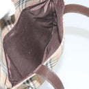 Burberrys Nova Check Shoulder Bag Canvas Beige Auth 60870-18