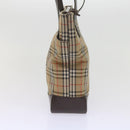 Burberry Nova Check Umhängetasche Canvas Beige Auth 60870-4