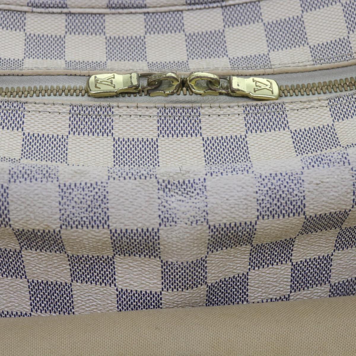 LOUIS VUITTON Damier Azur Naviglio Shoulder Bag N51189 LV Auth 60889