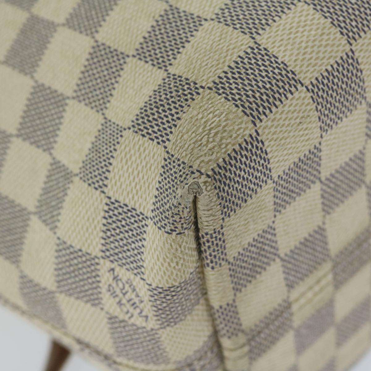 LOUIS VUITTON Damier Azur Jena PM Shoulder Bag N44039 LV Auth 60905