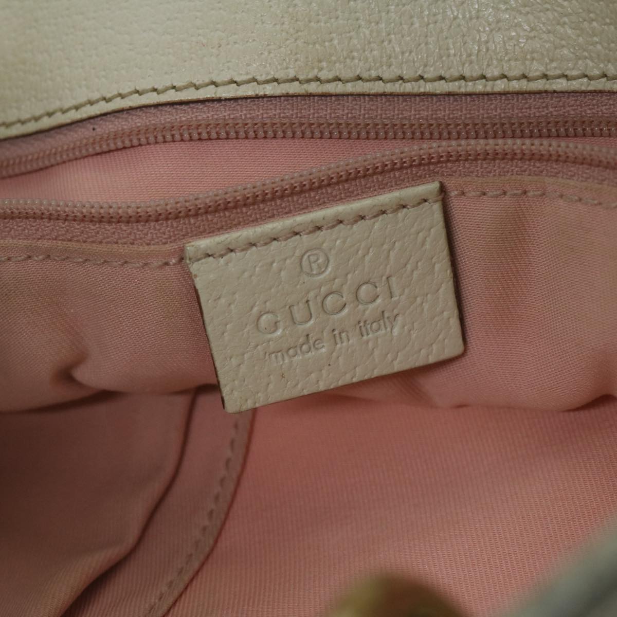 GUCCI GG Canvas Tote Bag Pink 120840 Auth 60919