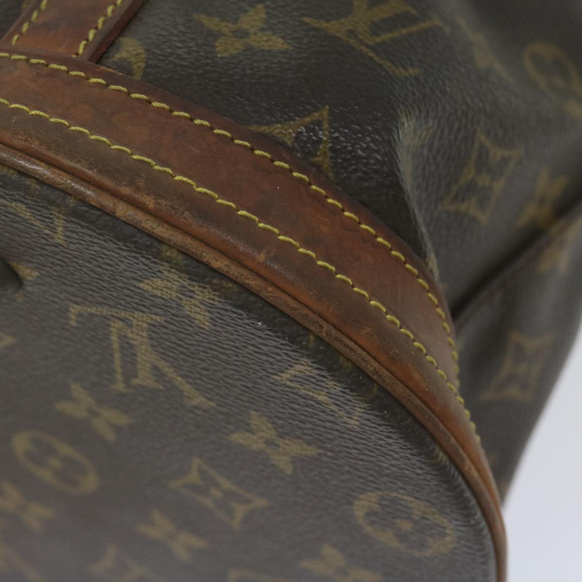 LOUIS VUITTON Monogram Bucket GM Shoulder Bag Vintage M42236 LV Auth 60966