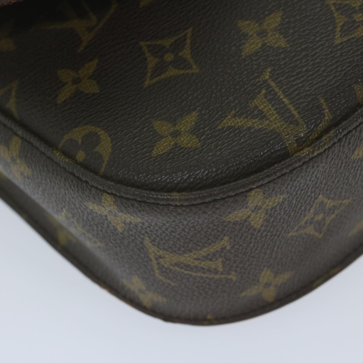 LOUIS VUITTON Monogram Saint Cloud GM Shoulder Bag M51242 LV Auth 61004