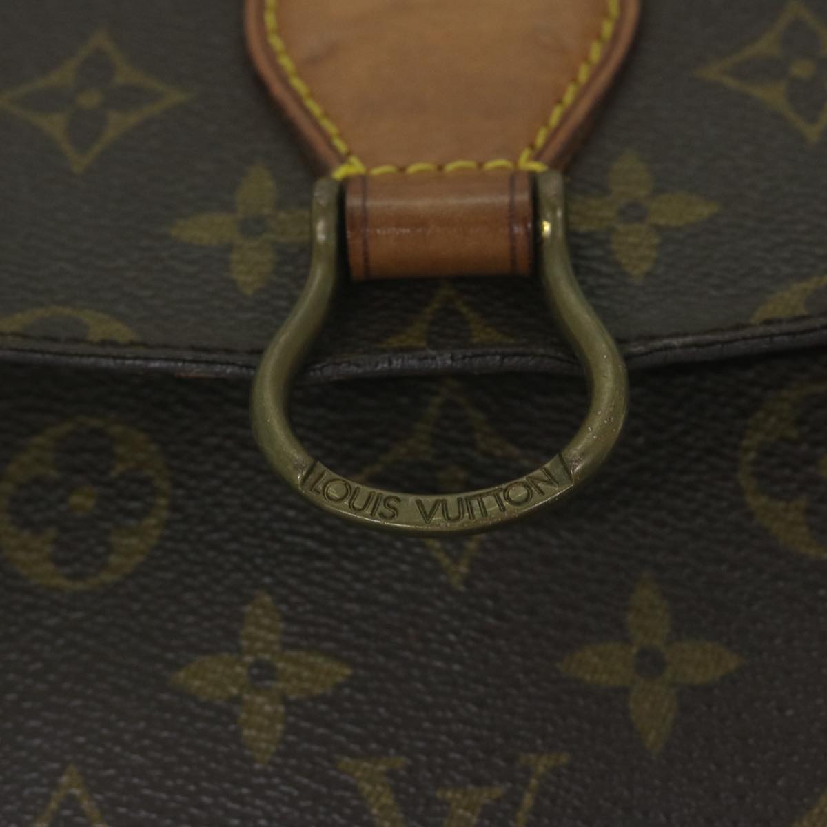 LOUIS VUITTON Monogram Saint Cloud GM Shoulder Bag M51242 LV Auth 61004