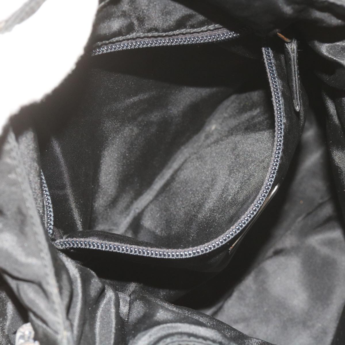 PRADA Shoulder Bag Nylon Black Auth 61016