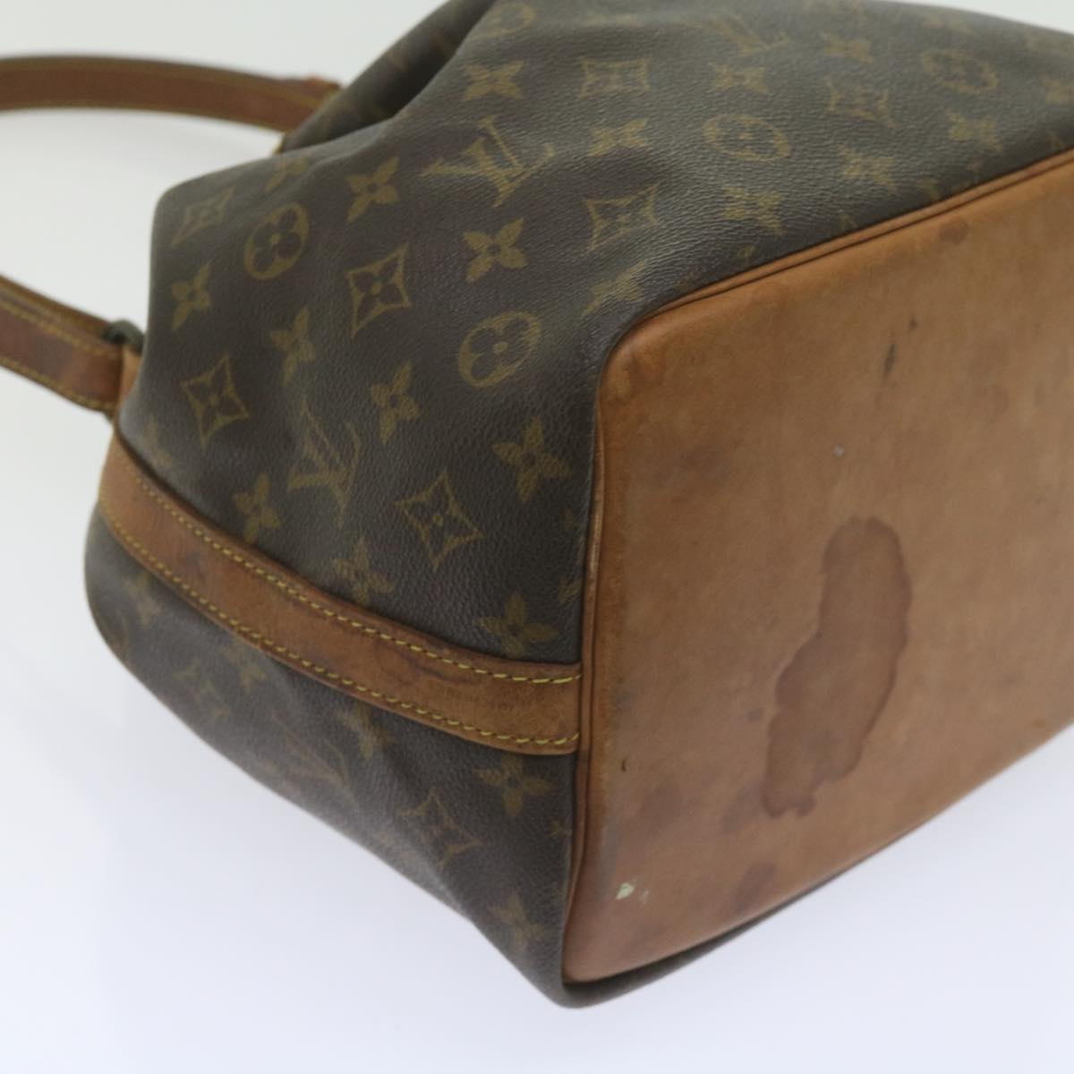 LOUIS VUITTON Monogram Petit Noe Shoulder Bag M42226 LV Auth 61042