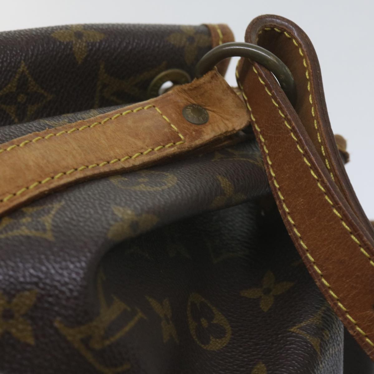 LOUIS VUITTON Monogram Petit Noe Shoulder Bag M42226 LV Auth 61042