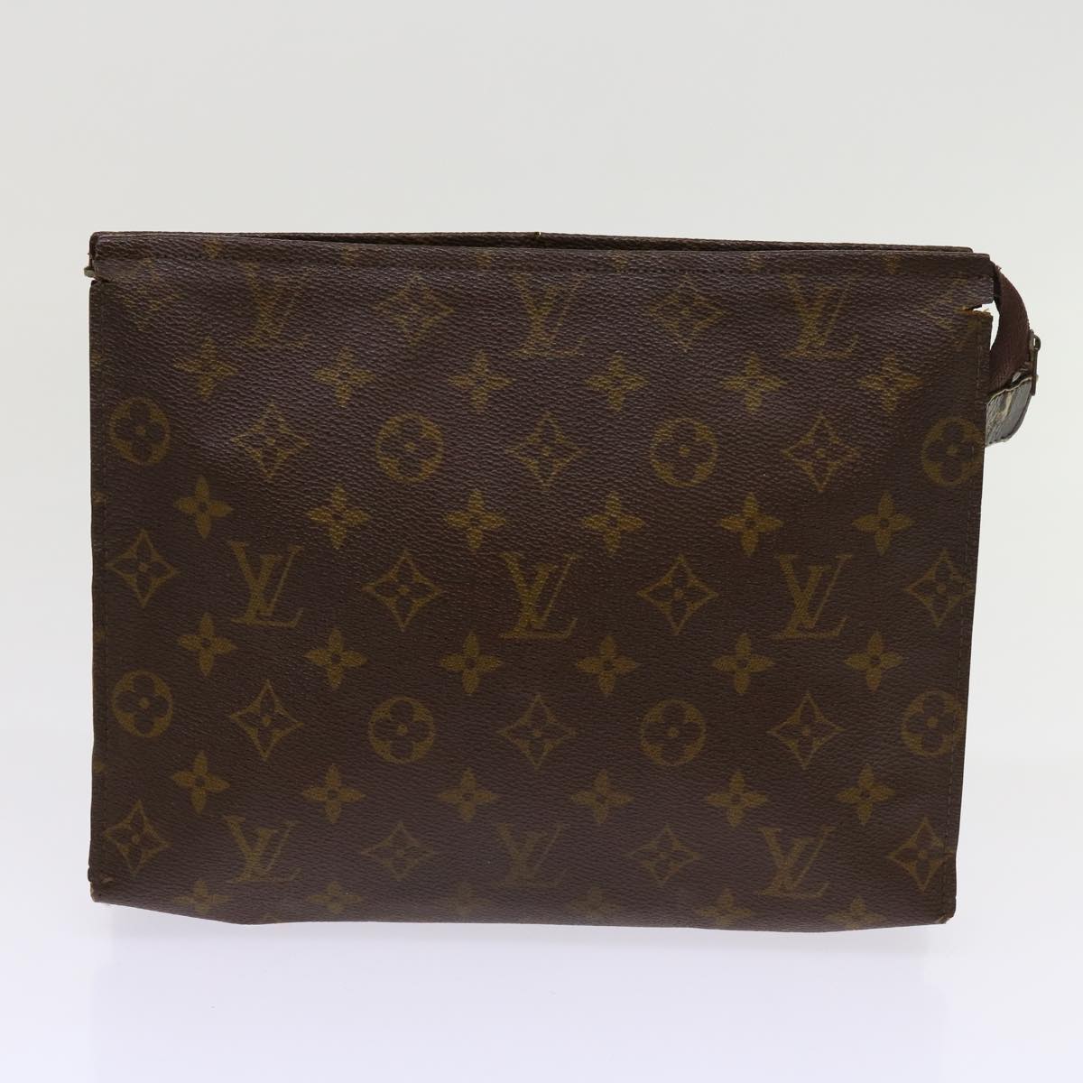 LOUIS VUITTON Monogram Clutch Bag Shoulder Bag 2Set LV Auth 61134