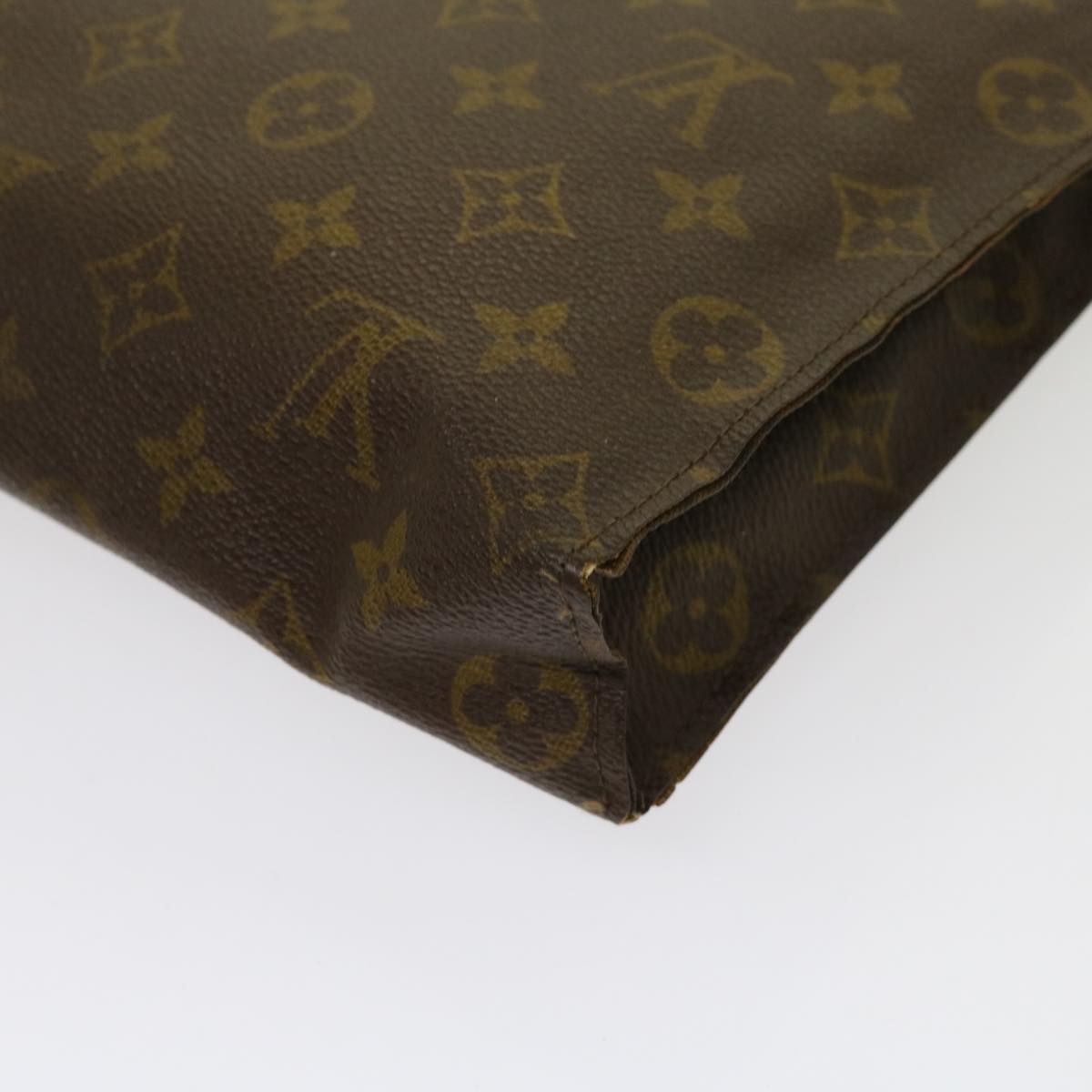 LOUIS VUITTON Monogram Clutch Bag Shoulder Bag 2Set LV Auth 61134