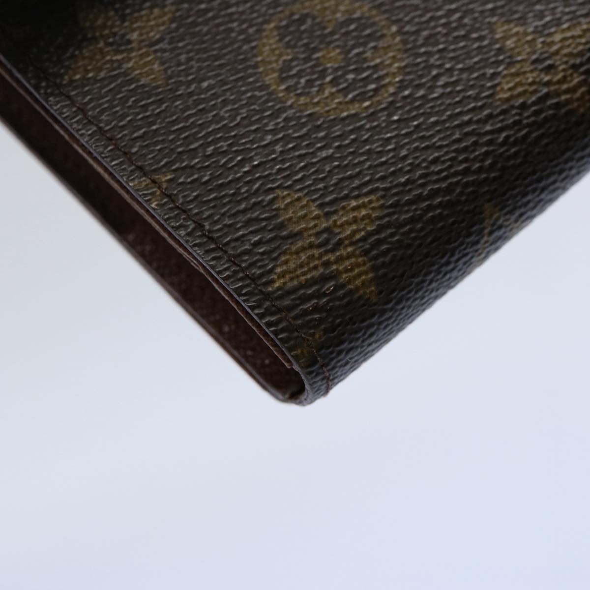 LOUIS VUITTON Monogram Porte Monnaie Billets Tresor Wallet M61730 LV Auth 61137