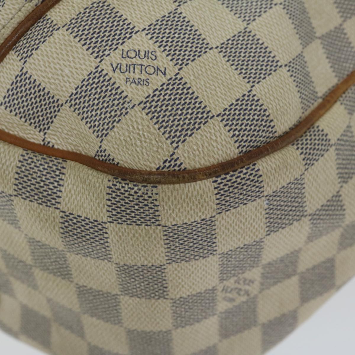 LOUIS VUITTON Damier Azur Galliera PM Shoulder Bag N55215 LV Auth 61163