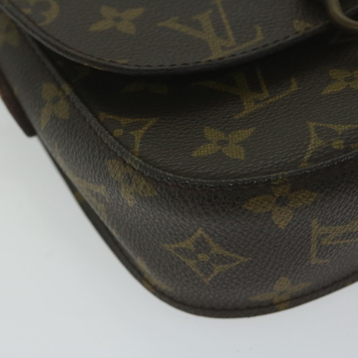 LOUIS VUITTON Monogram Saint Cloud PM Shoulder Bag M51244 LV Auth 61187