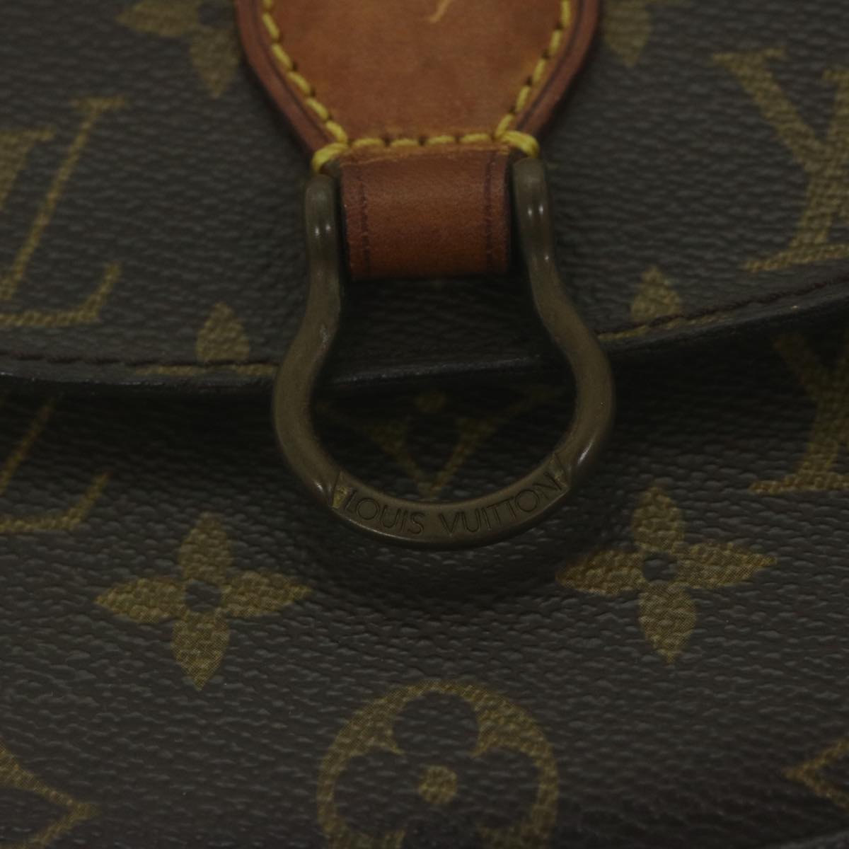 LOUIS VUITTON Monogram Saint Cloud PM Shoulder Bag M51244 LV Auth 61187