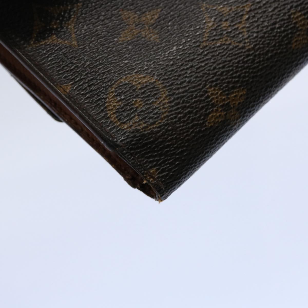 LOUIS VUITTON Monogram Portefeuille International Long Wallet M61217 Auth 61189