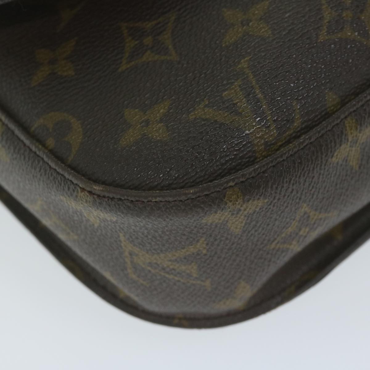 LOUIS VUITTON Monogram Saint Cloud GM Shoulder Bag M51242 LV Auth 61201