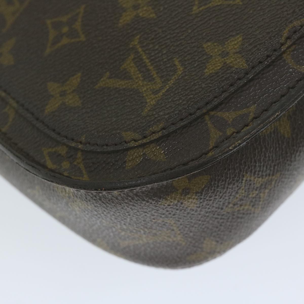 LOUIS VUITTON Monogram Saint Cloud GM Shoulder Bag M51242 LV Auth 61201