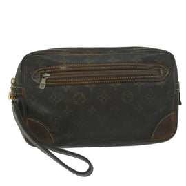 LOUIS VUITTON Monogram Marly Dragonne GM Clutch Bag M51825 LV Auth 61213