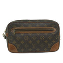 LOUIS VUITTON Monogram Marly Dragonne GM Clutch Tasche M51825 LV Auth 61286-13