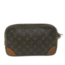 LOUIS VUITTON Monogram Marly Dragonne GM Clutch Tasche M51825 LV Auth 61286-2