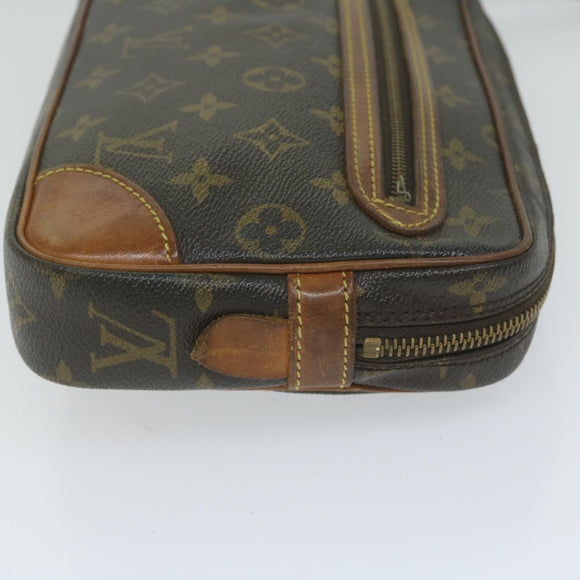 LOUIS VUITTON Monogram Marly Dragonne GM Clutch Tasche M51825 LV Auth 61286