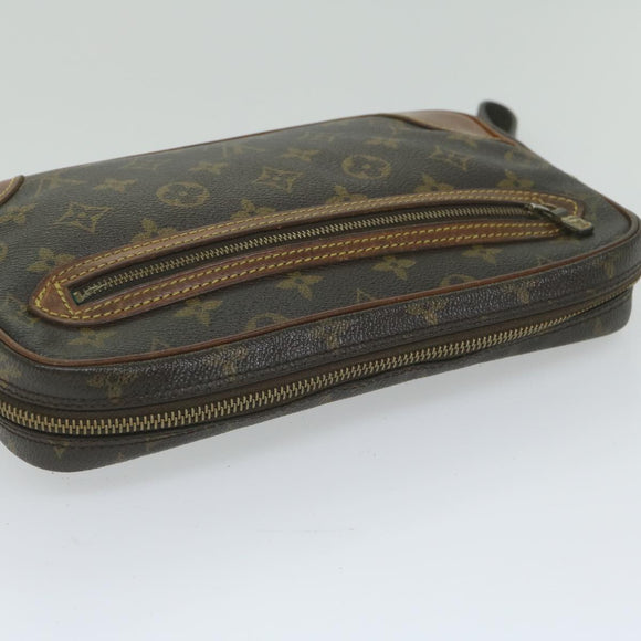 LOUIS VUITTON Monogram Marly Dragonne GM Clutch Tasche M51825 LV Auth 61286