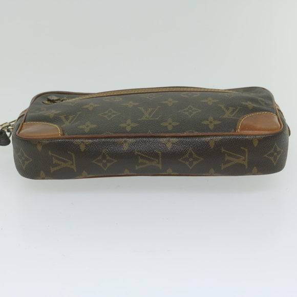 LOUIS VUITTON Monogram Marly Dragonne GM Clutch Tasche M51825 LV Auth 61286