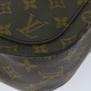 LOUIS VUITTON Monogram Saint Cloud GM Shoulder Bag M51242 LV Auth 61303-11