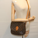 LOUIS VUITTON Monogram Saint Cloud GM Shoulder Bag M51242 LV Auth 61303-29
