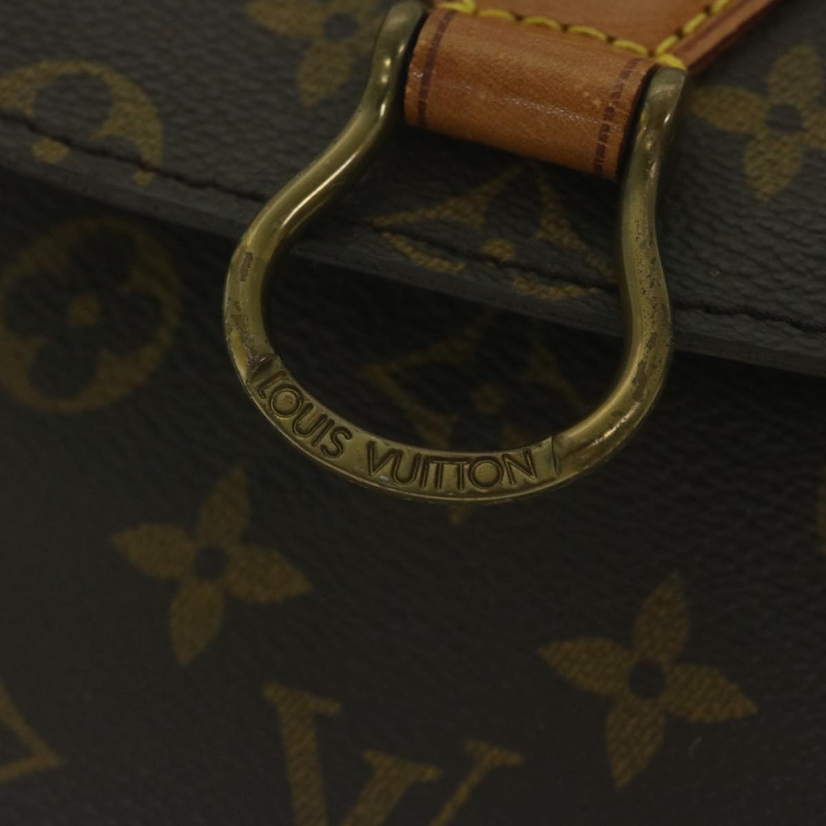 LOUIS VUITTON Monogram Saint Cloud GM Shoulder Bag M51242 LV Auth 61307