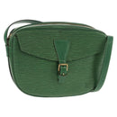LOUIS VUITTON Epi Jeune Fille MM Shoulder Bag Green M52154 LV Auth 61310-1