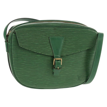 LOUIS VUITTON Epi Jeune Fille MM Shoulder Bag Green M52154 LV Auth 61310