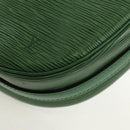LOUIS VUITTON Epi Jeune Fille MM Shoulder Bag Green M52154 LV Auth 61310-18