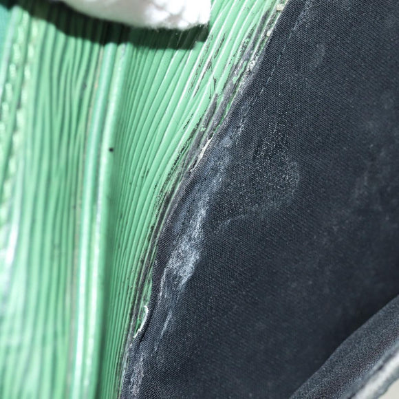 LOUIS VUITTON Epi Jeune Fille MM Shoulder Bag Green M52154 LV Auth 61310