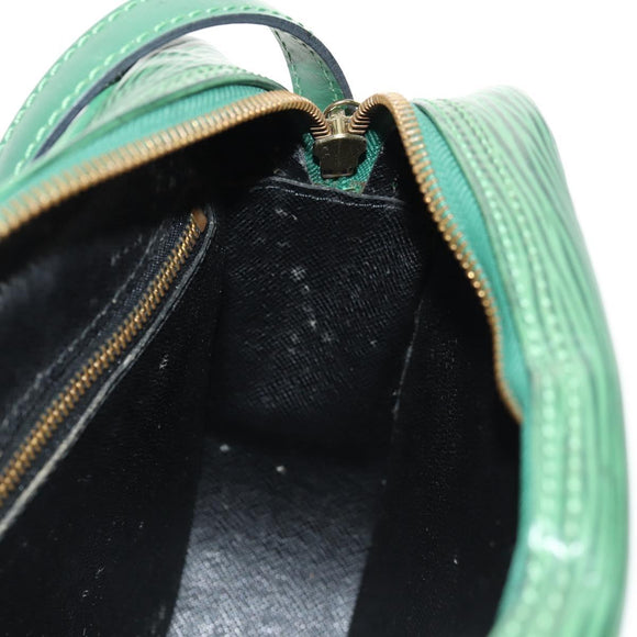 LOUIS VUITTON Epi Jeune Fille MM Shoulder Bag Green M52154 LV Auth 61310