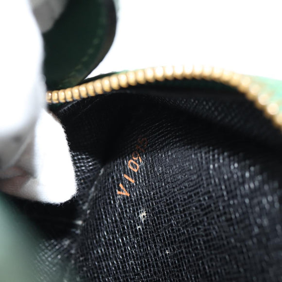 LOUIS VUITTON Epi Jeune Fille MM Shoulder Bag Green M52154 LV Auth 61310