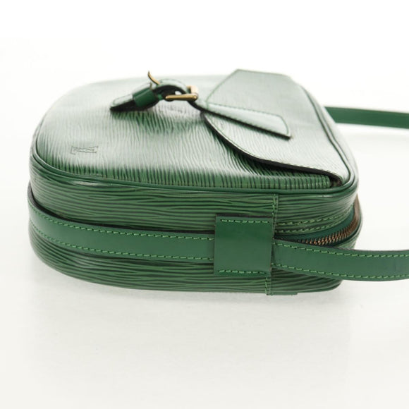 LOUIS VUITTON Epi Jeune Fille MM Shoulder Bag Green M52154 LV Auth 61310