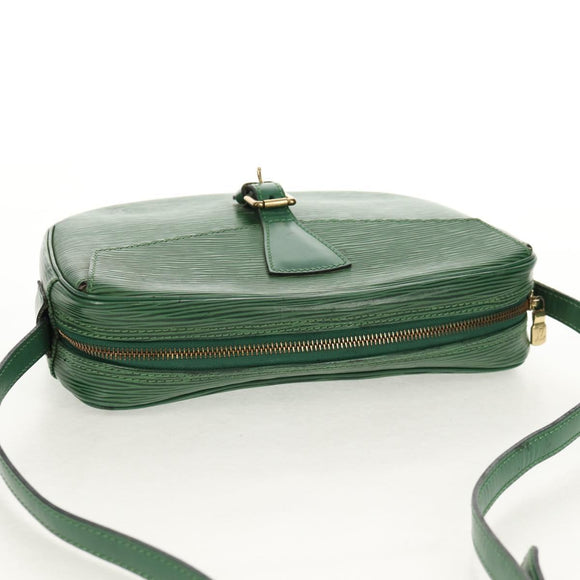 LOUIS VUITTON Epi Jeune Fille MM Shoulder Bag Green M52154 LV Auth 61310