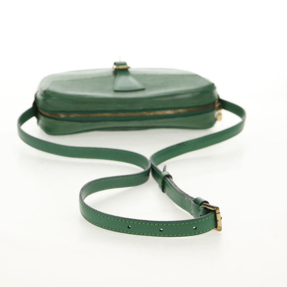 LOUIS VUITTON Epi Jeune Fille MM Shoulder Bag Green M52154 LV Auth 61310