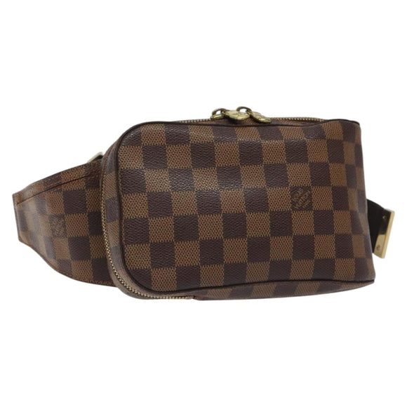 LOUIS VUITTON Damier Ebene Geronimos Shoulder Bag N51994 LV Auth 61322
