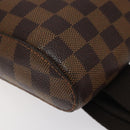 LOUIS VUITTON Damier Ebene Geronimos Shoulder Bag N51994 LV Auth 61322-14