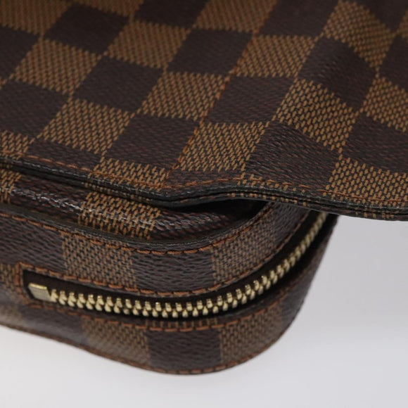 LOUIS VUITTON Damier Ebene Geronimos Shoulder Bag N51994 LV Auth 61322